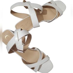 Comfort Est 1946 Elegant White Strappy Sandals